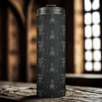 Elegant Gothic Thermal Tumbler