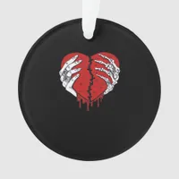 Skeleton Hands Hearts Classic Trending Style Ornament