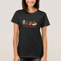 Tis The Season Christmas Coffee Funny Holiday Love T-Shirt