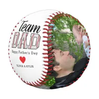 Team Dad Custom Photo  Photo Collage Father's Day Baseball