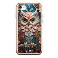 Beautiful cute & fascinating birds of prey incipio DualPro shine iPhone 8/7 case