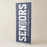 Block Letter Senior Graduation Class of 2019 Retractable Banner