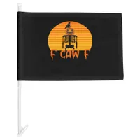 F-Caw-F Crow Classic Aesthetic Casual Car Flag