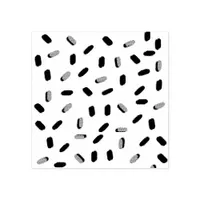 Candy Sprinkles Rubber Stamp