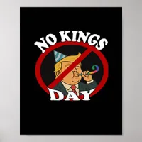 No Kings Day Vintage Classic Graphic Poster