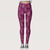 Vintage Purple Leggings