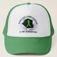 Surviving Lyme Disease Superpower Baseball Cap