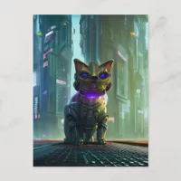 Cat Bot 4000 Postcard