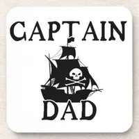 Captain Dad Beverage Coaster