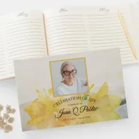 Yellow Daffodils Celebration of Life Memorial Guest Book