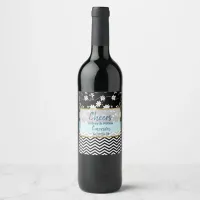 Cheers Personalized Wedding Wine Bottle Labels