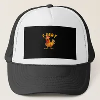 F-Caw-F Funny Unique Trucker Hat