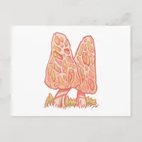 Morel Mushrooms Postcard