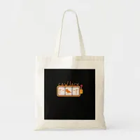 F-Caw-F Jackpot Retro Graphic Tote Bag