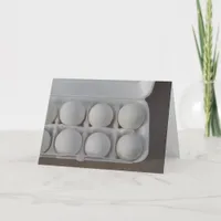 White Eggs Card