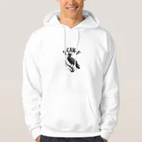 F-Caw-F Raven Adult Humor Bird Funny Gothic Goth Hoodie