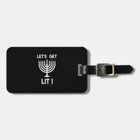 Happy Hanukkah Tis The Season Get Luggage Tag
