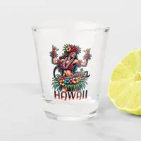 Hawaii | Hawaiian Hula Dancer  Shot Glass