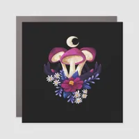 Whimsigothic Mushrooms Classic Car Magnet