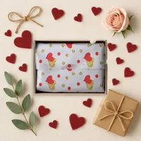 Romantic Red Heart  Tissue Paper