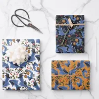 Christmas William Morris Inspired Holiday Wrapping Paper Sheets