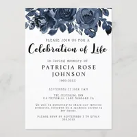 Roses Funeral Celebration of Life Announcement