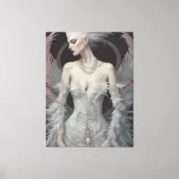 The Gorgeous Swan Princess Canvas Print