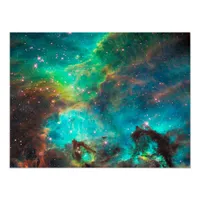 Star Cluster NGC 2074 in Cosmic Cloud Value Poster
