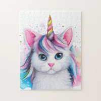 Unicorn Kitten Jigsaw Puzzle