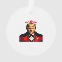 Halloween Donald  Funny Anti- Political Ornament