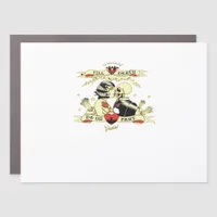 Till Death Do Us Part Classic Design For Halloween Car Magnet