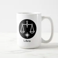 Mug - Libra (black circle)