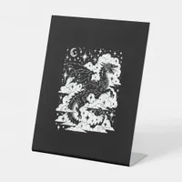 Academia Fantasy  Book Lover Bookish Goblincore Pedestal Sign