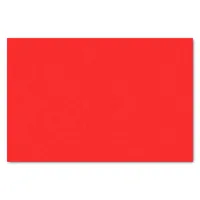 Modern Minimalist Solid Red Tissue Paper