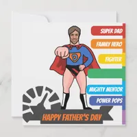 Superhero Dad Father’s Day Card