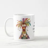 Of Course I Talk to Myself Rooster Cute Coffee Mug