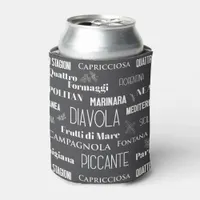 Pizzeria Restaurant Italian Chef Pizza Names Can Cooler