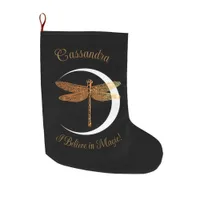 I Believe in Magic! Personalized Large Christmas Stocking