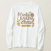 Cookie Baking Crew Cooking Utensils Christmas T-Shirt