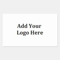 Add Your Logo Personalize Business Logo Stickers