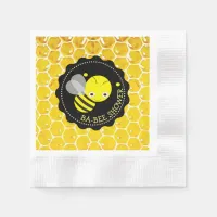 Honey Bee Bumblebee Themed Babee Shower Napkins