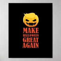 Trumpkin Make Halloween Great Again – MAGA Pumpkin Poster