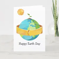 Earth Day Family Photo Holiday Card