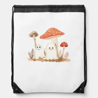 Aesthetic Cottagecore Goblincore Mushroom Cute Spo Drawstring Bag