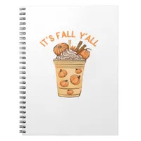 It’s Fall Y’all Cool Retro Notebook