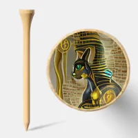 Ancient Egyptian Cat Goddess Bastet AI Art Golf Tees