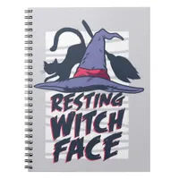 Resting Witch Face Notebook