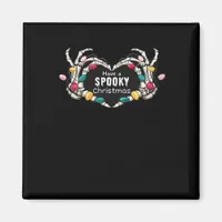 Have A Spooky Christmas Classic - Skeleton Hand He Magnet