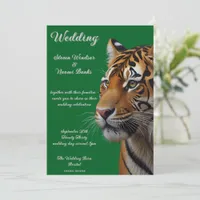 Majestic Elegance Wedding Invitation