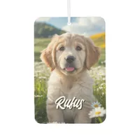 Personalized Dog or Cat Gift Custom Pet Photo Air Freshener